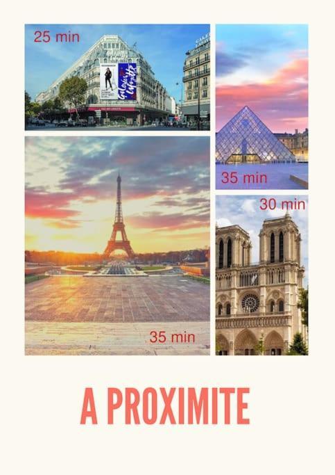 Appartamento Appart Proche Disneyland Et Paris Noisy-le-Grand Esterno foto